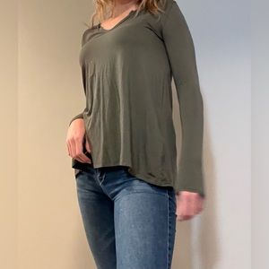Hollister Green Long Sleeve